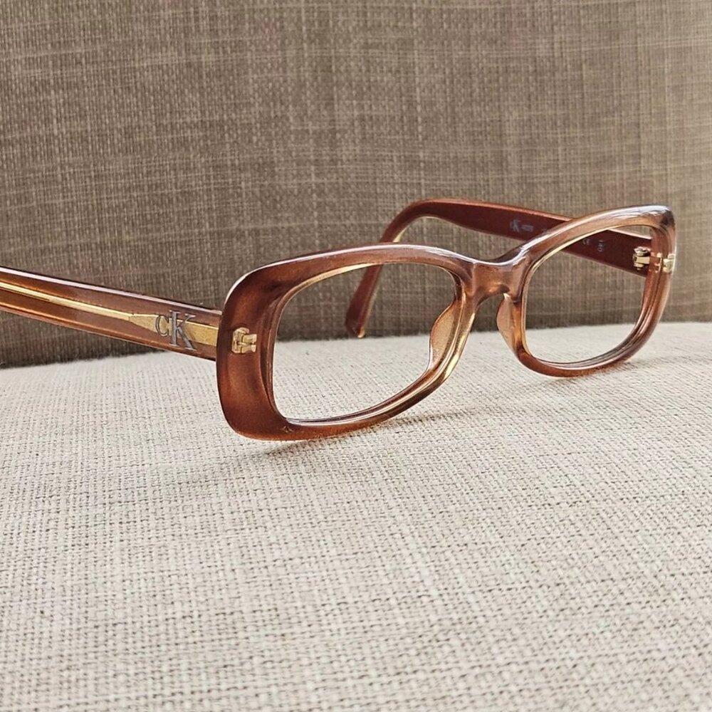 Calvin Klein Women Eyeglasses Frame Brown Glasses CK4029 51[]16 140